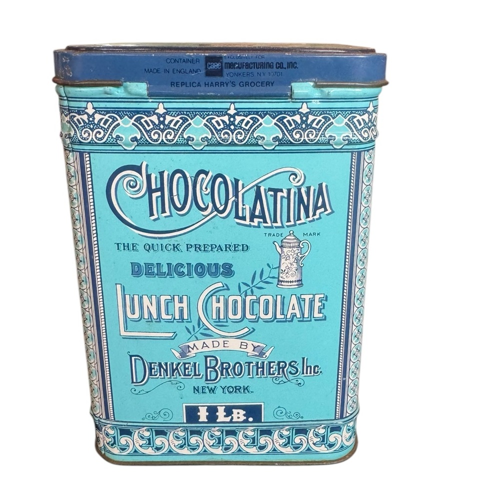 Chocolatina Lunch Chocolate Denkel Brothers Tin - Picture 5 of 9